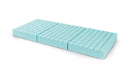 Materasso Poliuretano Espanso Non Ignifugo 3 Sezioni H 12,5cm Cod.ST625/3 - 1