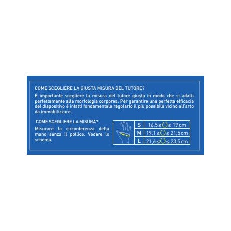 Epitact Tutore Di Immobilizzazione Polso Mano Sinistra Taglia S  - 2