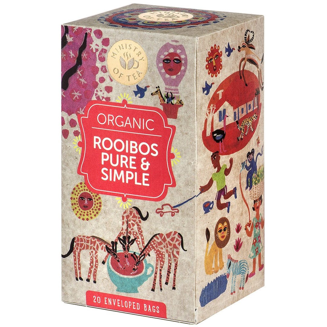 Ministry Of Tea Infuso Biologico Rooibos Puro 20 Filtri-2