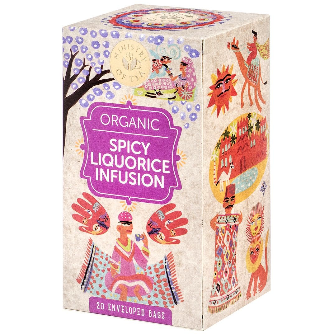 Ministry Of Tea Infuso Biologico Liquirizia Speziata 20 Filtri-2