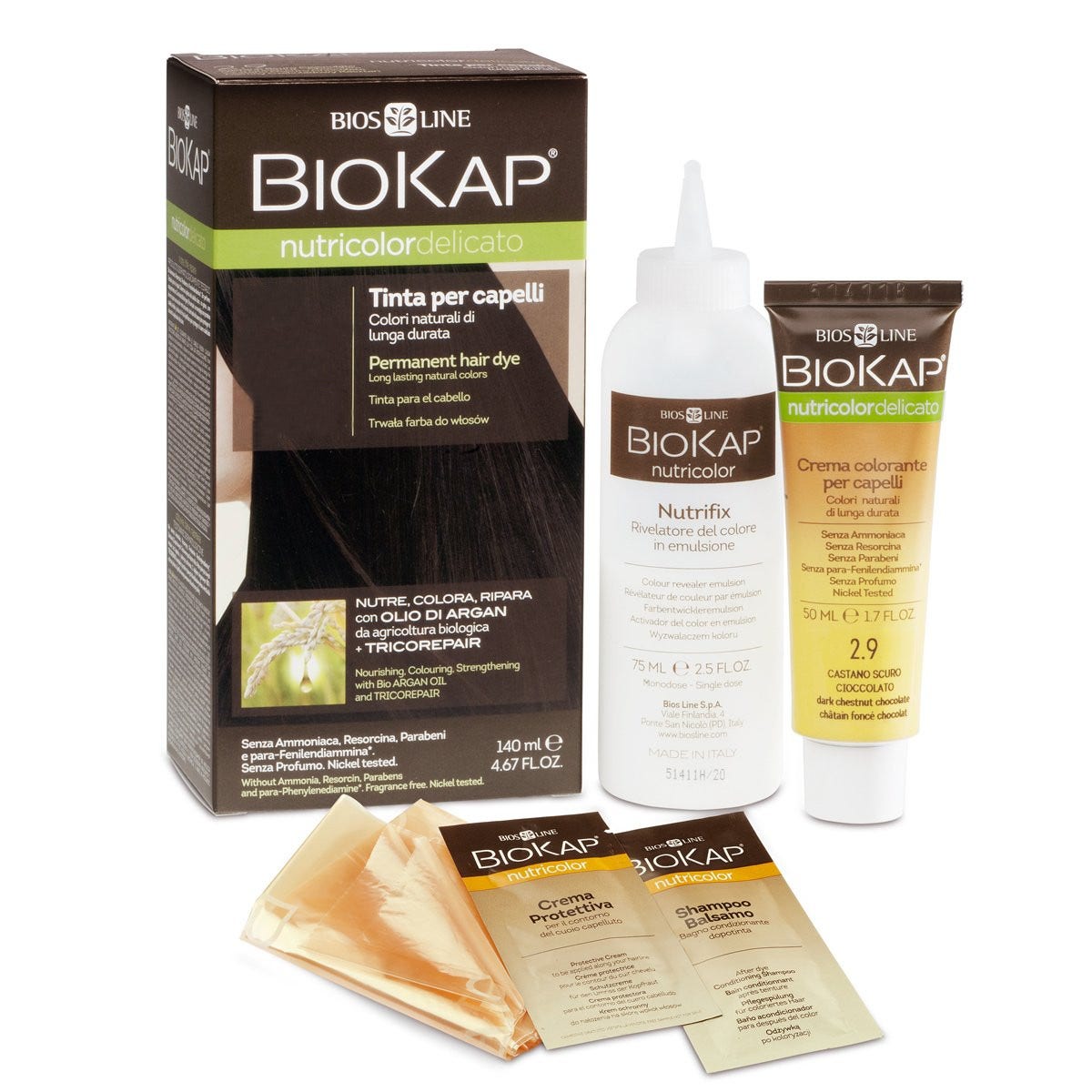 Biokap Nutricolor Tinta Delicato 7.33 Biondo Grano Dorato  - 1