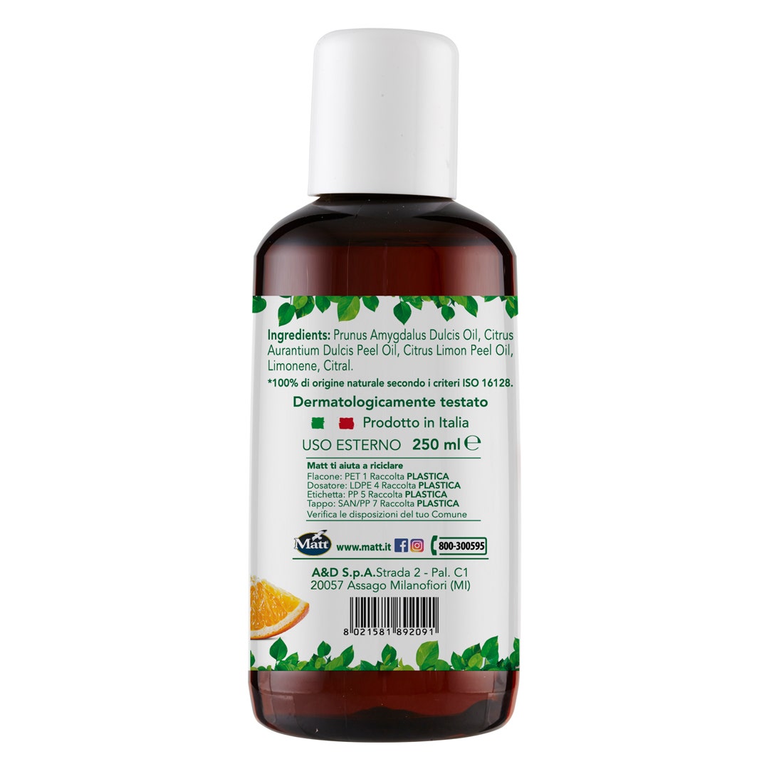 Forsan Olio Corpo Mandorle Profumo Agrumi Elasticizzante 250ml-3