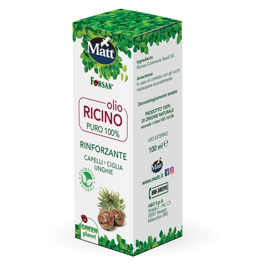 Forsan Olio Di Ricino Per Capelli 100ml-2