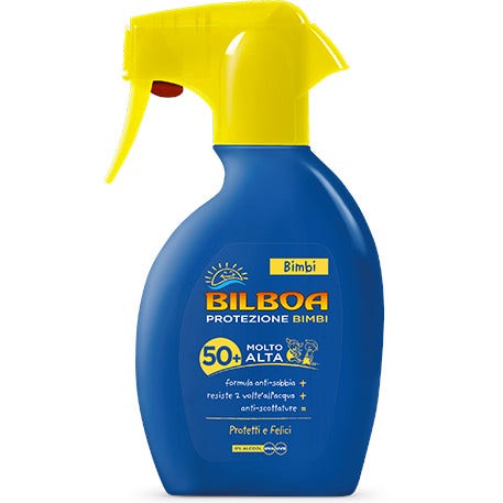 Bilboa Protezione Solare Bimbi Spray Trigger SPF50+ 250ml  - 1