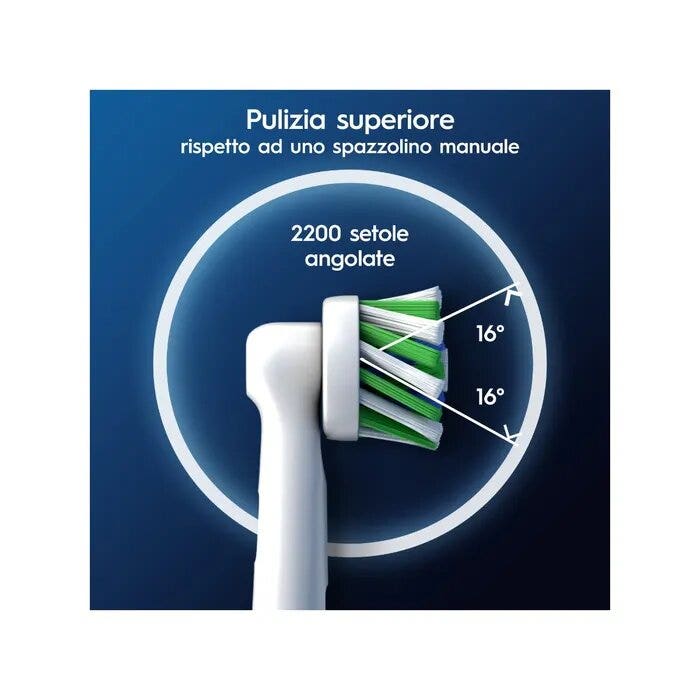 Oral-B Testine Di Ricambio Pro Cross Action 3 Pezzi-16