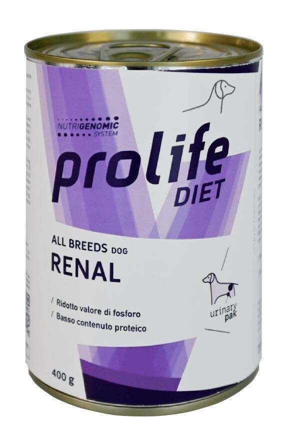 Prolife Diet Dog Renal All Breeds Cibo Umido Per Cani Lattina 400g-1