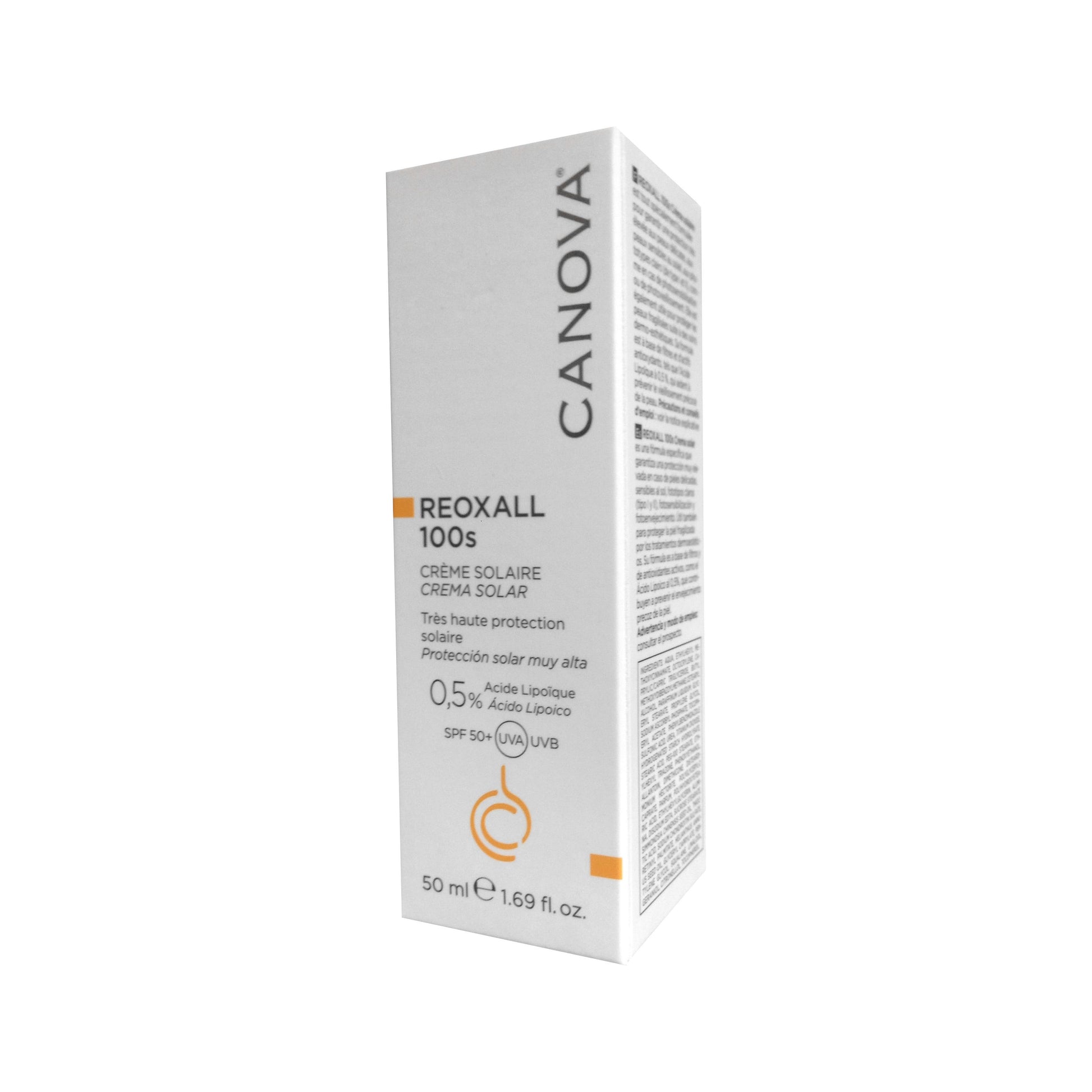 Canova Reoxall 100s Crema Solare 50ml  - 3