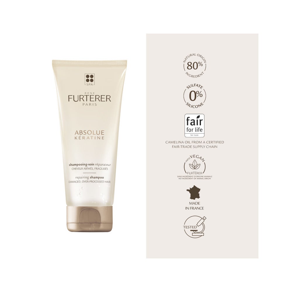 René Furterer Absolue Keratine Shampoo Ristrutturante Capelli Danneggiati E Fragilizzati 200ml-2