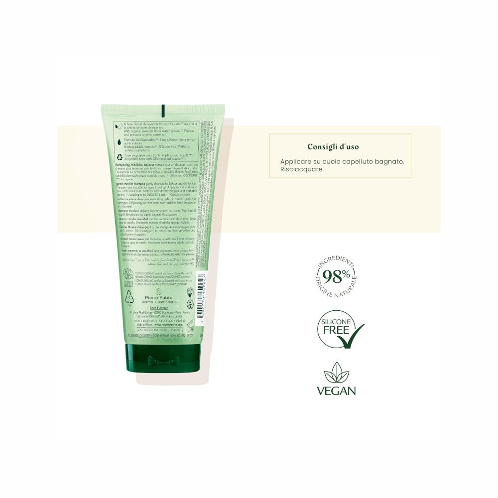 Rene Furterer Naturia Shampoo Micellare Delicato 200ml-5