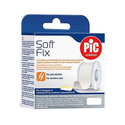 Pic Soft Fix Cerotto Rocchetto TNT 2,5cmx5m 1 Pezzo  - 3