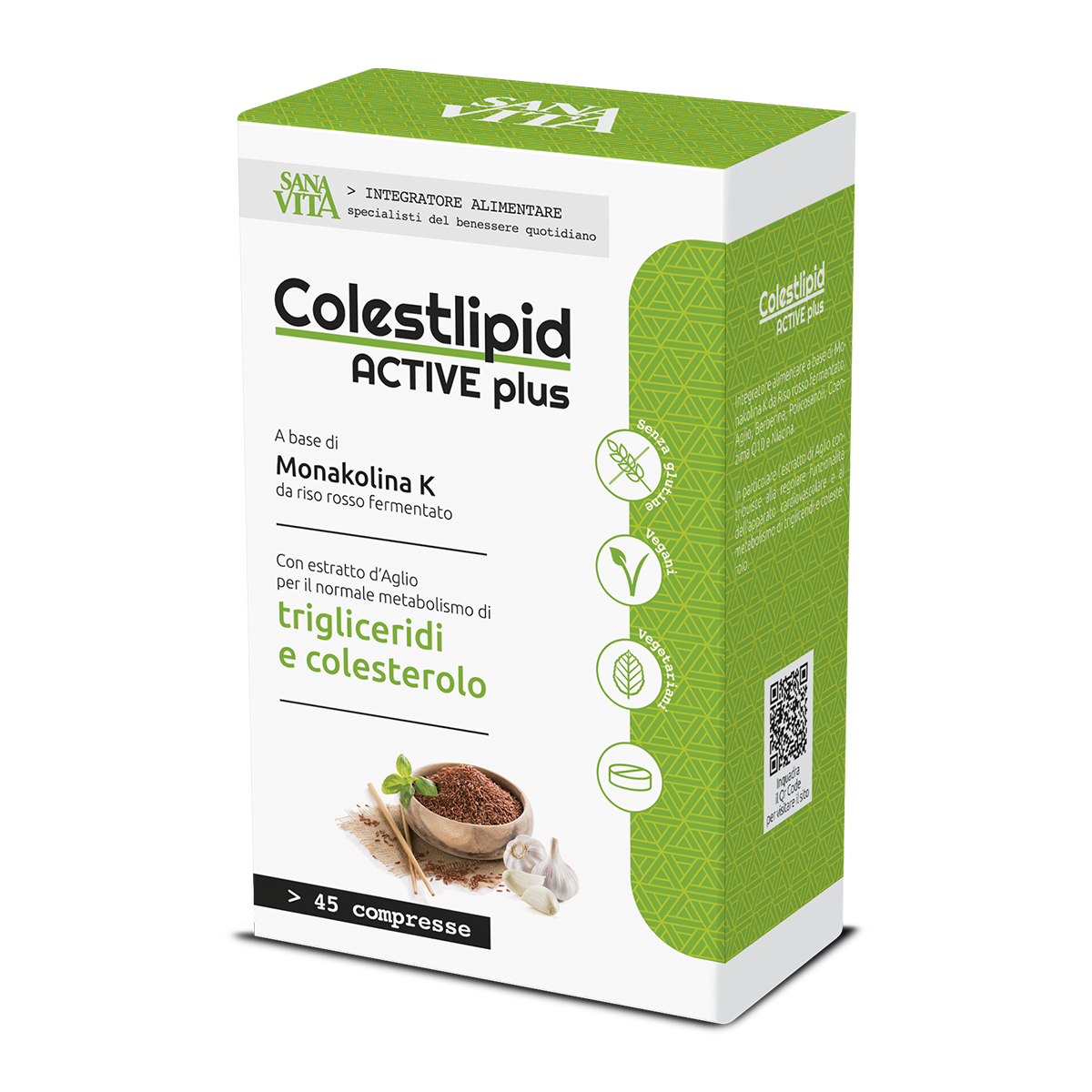 Sanavita Colestlipid Plus 45 Compresse  - 6