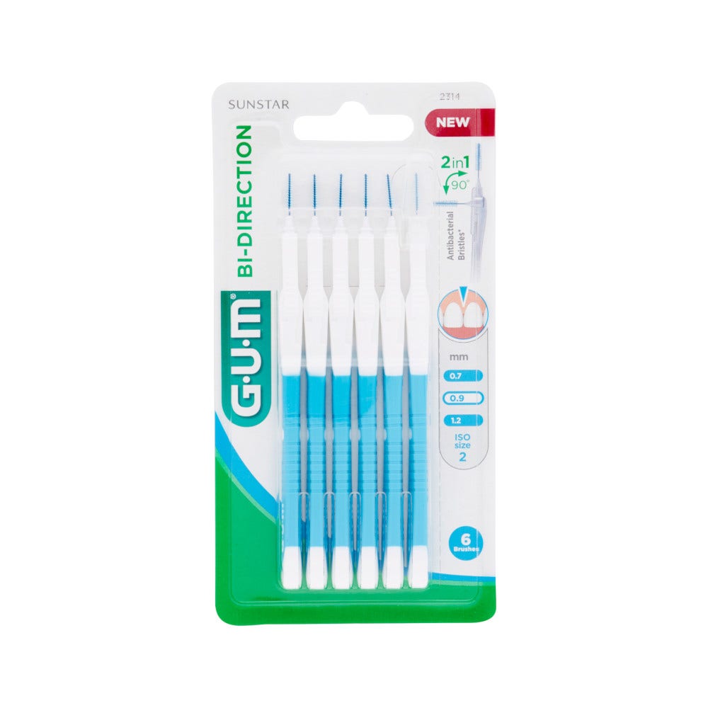 Gum Bi-Direction Scovolini Punta Microfine 6 Pezzi-1