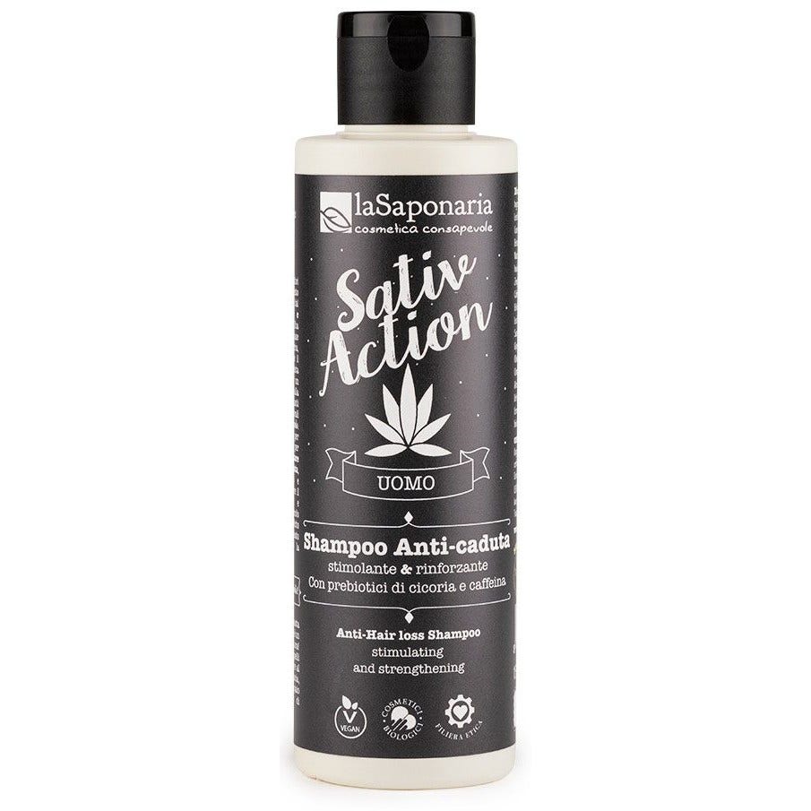 La Saponaria Sativaction Shampoo Anticaduta Uomo 150ml  - 1