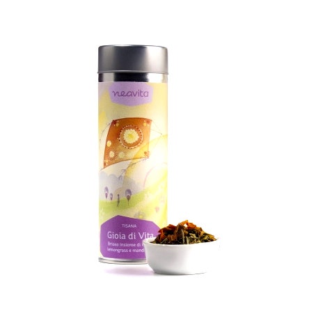 Neavita Silver Tin Gioia Vita Tisana 90g  - 1