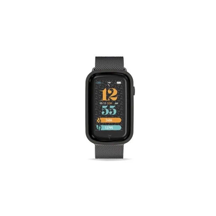 Techmade Smartwatch Steps Cinturino In Acciaio Maglia Milano Black-3