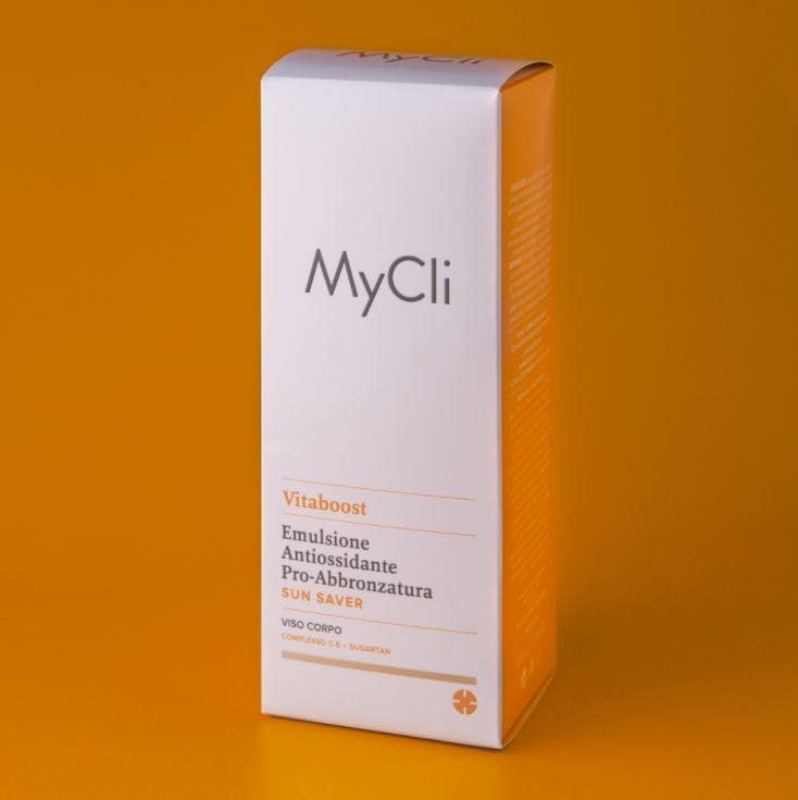 Mycli Vitaboost Sun Saver Emulsione Antiossidante Pro-Abbronzatura Viso/Corpo 200ml - 2