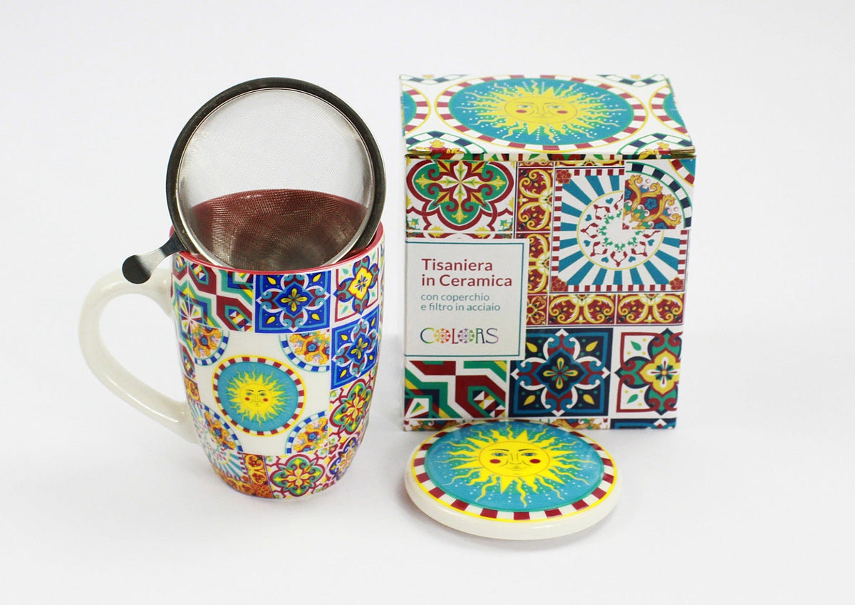 Colors Tisaniera In Ceramica Sunshine-1