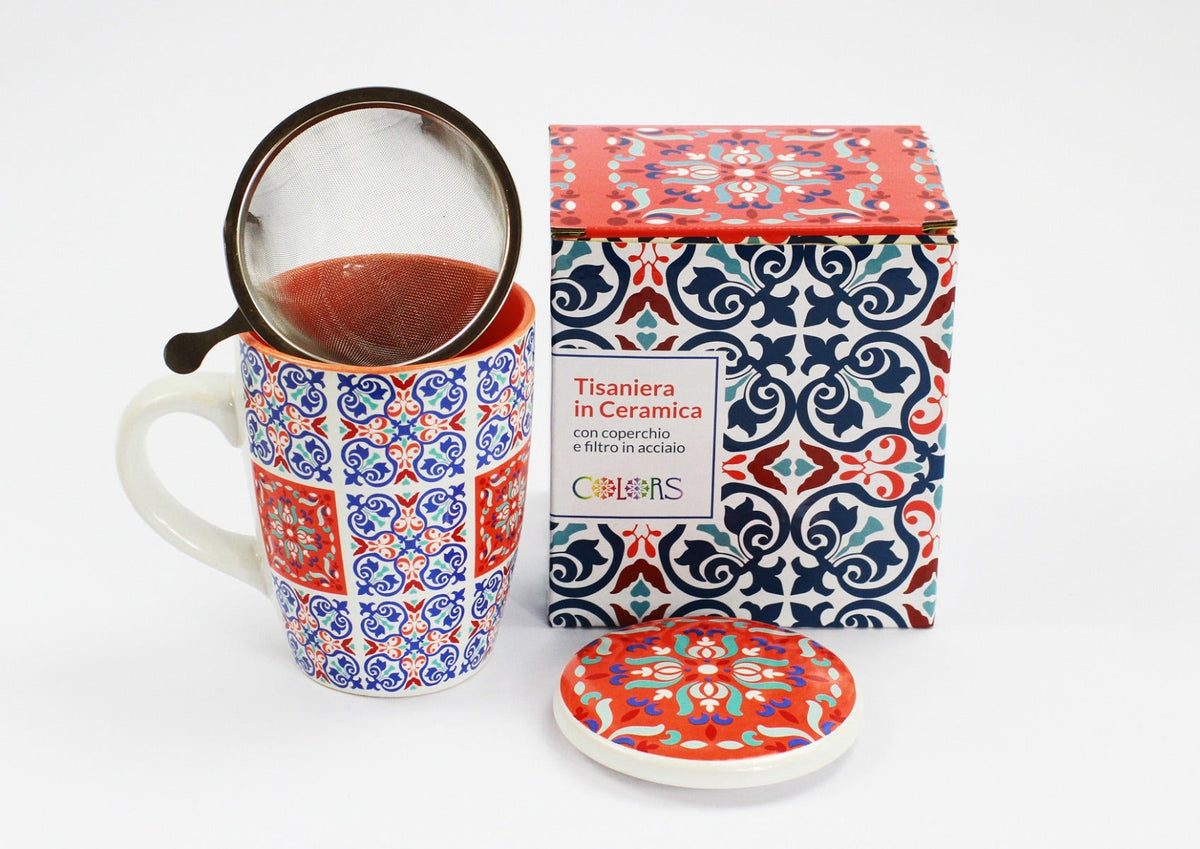 Colors Tisaniera In Ceramica Tasty Choco-1