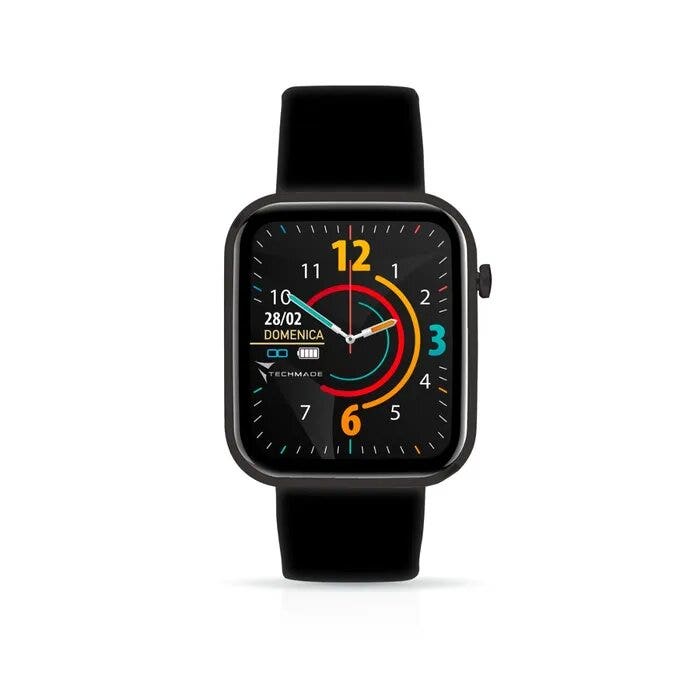 Techmade Have Smartwatch Con Frame In Alluminio 1,68" Full Black-5