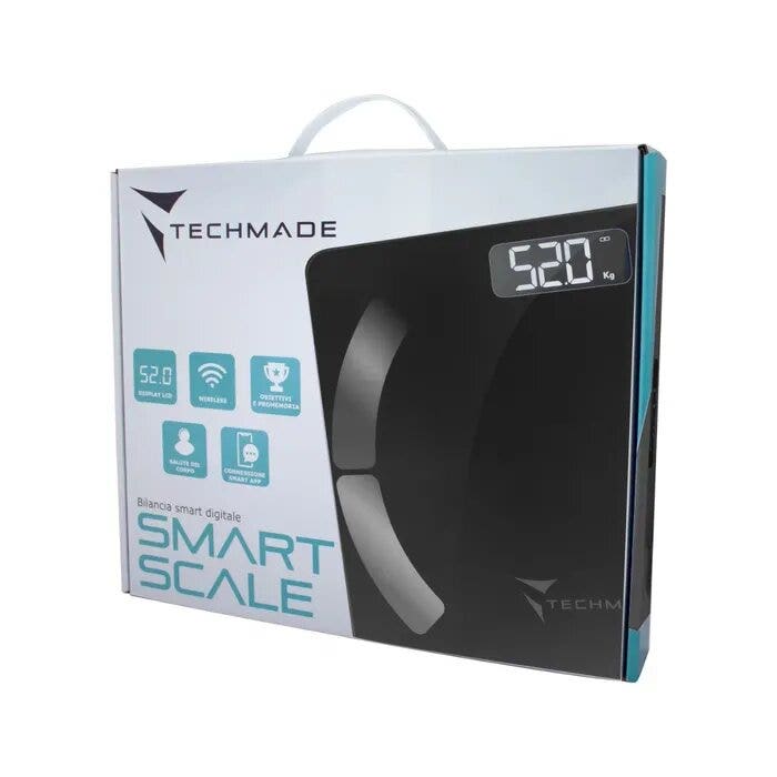 Techmade Bilancia Smart Digitale Black-10