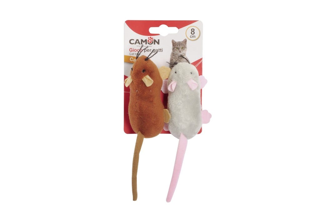 Camon Topini Con Tasca Per Gatti 8cm-1