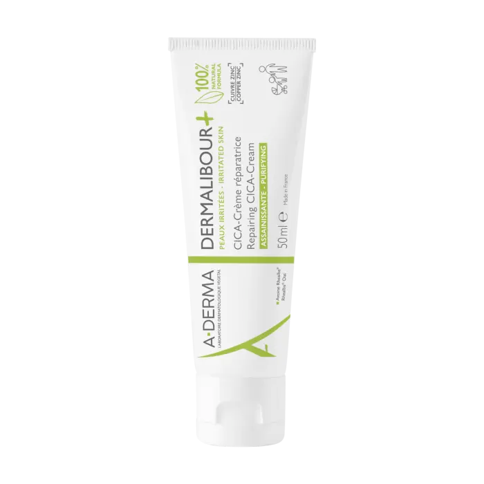 Aderma Dermalibour+ Cica-Crema Ristrutturante Purificante Pelli Irritabili 50ml