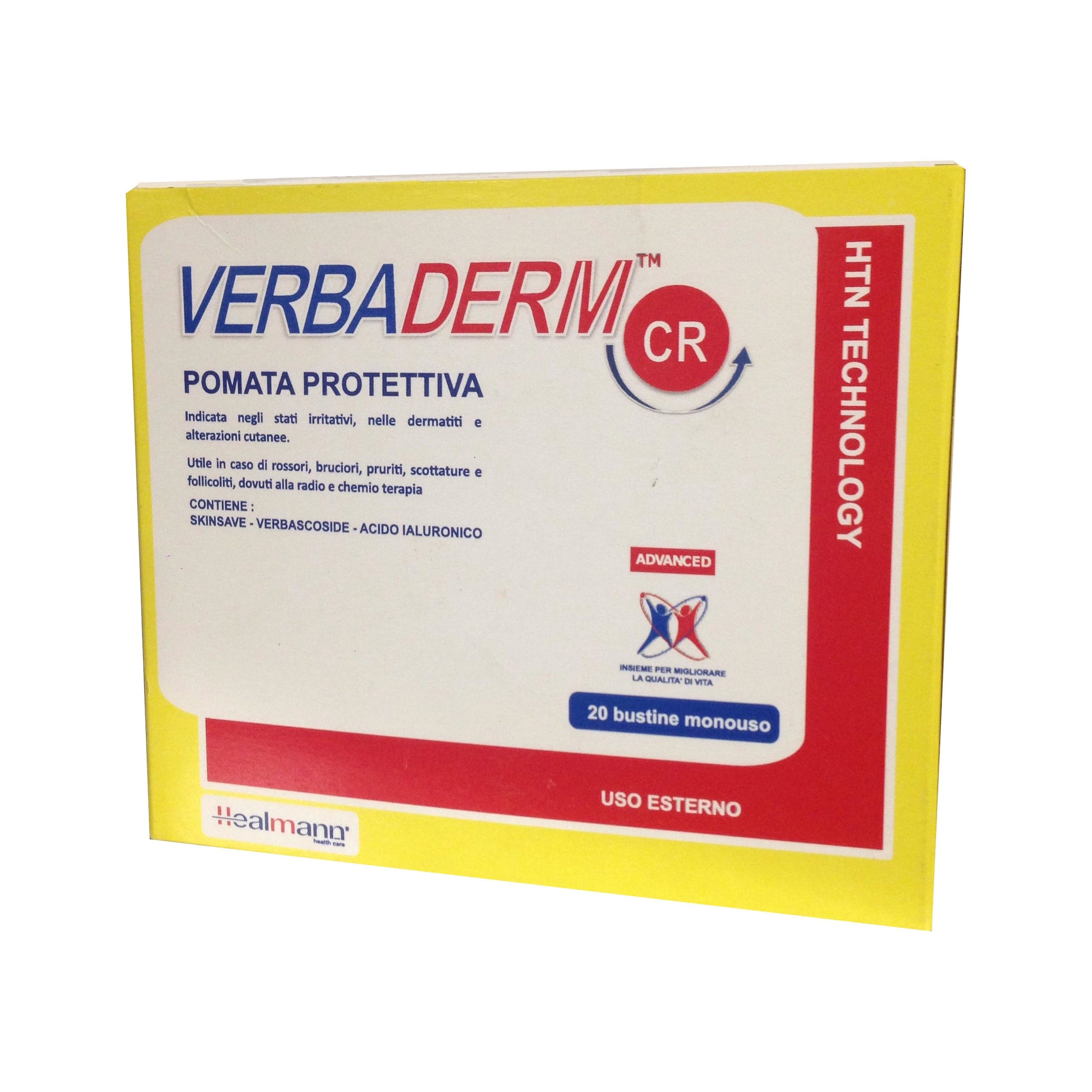 Verbaderm Crema Pomata Protettiva 20 Bustine Monouso-2
