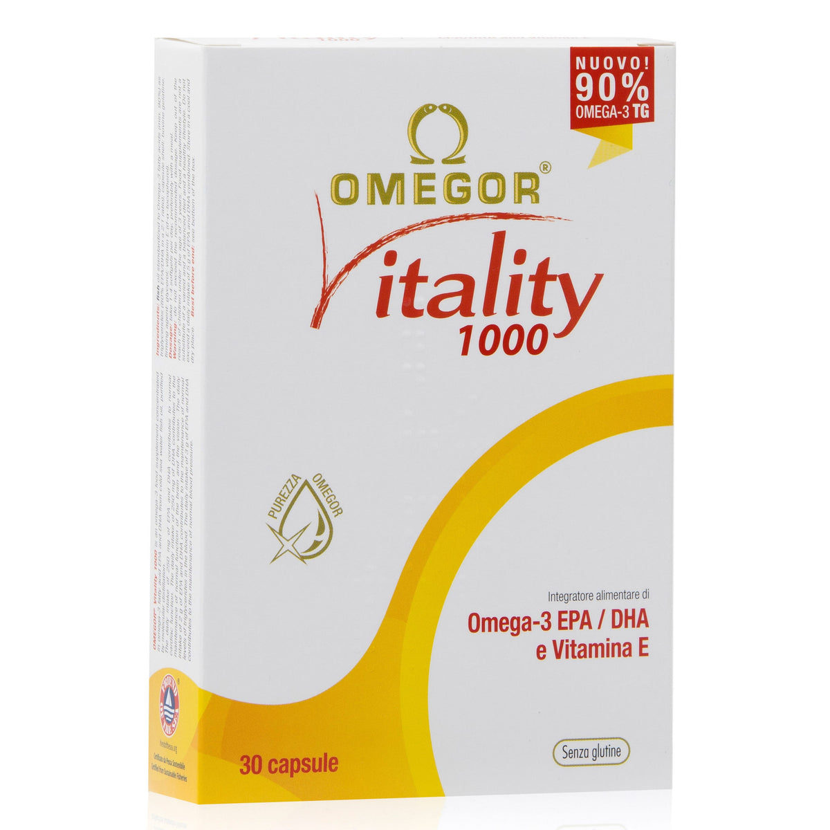 Omegor Vitality 1000 30 Capsule Molli  - 3