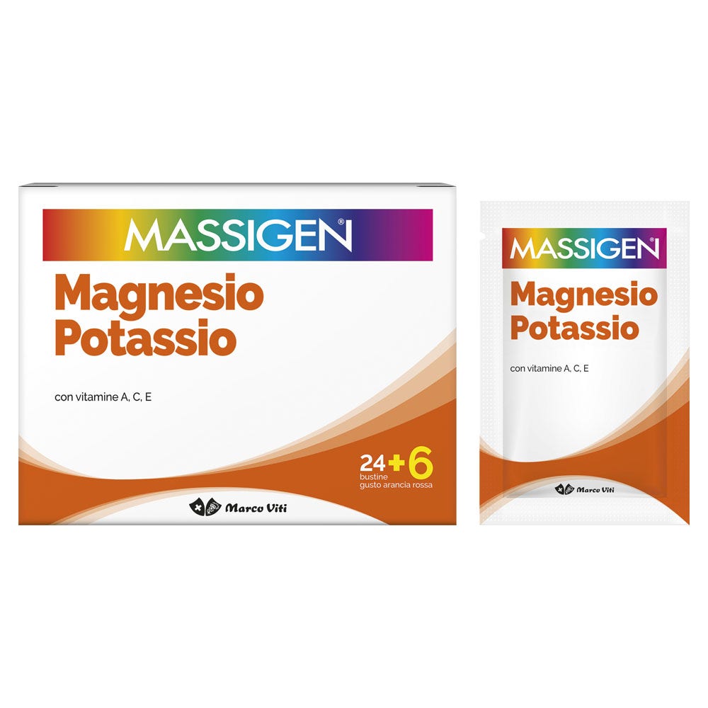 Marco Viti Massigen Magnesio E Potassio 24+6 Bustine-2