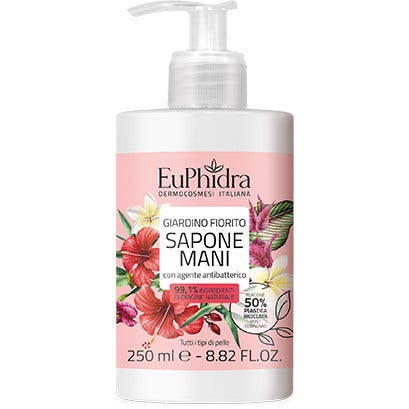 Euphidra Sapone Liquido Mani Giardino Fiorito 250ml  - 1