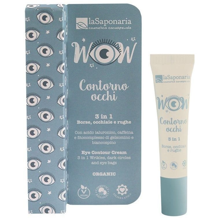 La Saponaria Wow Crema Contorno Occhi 3In1 15ml  - 1